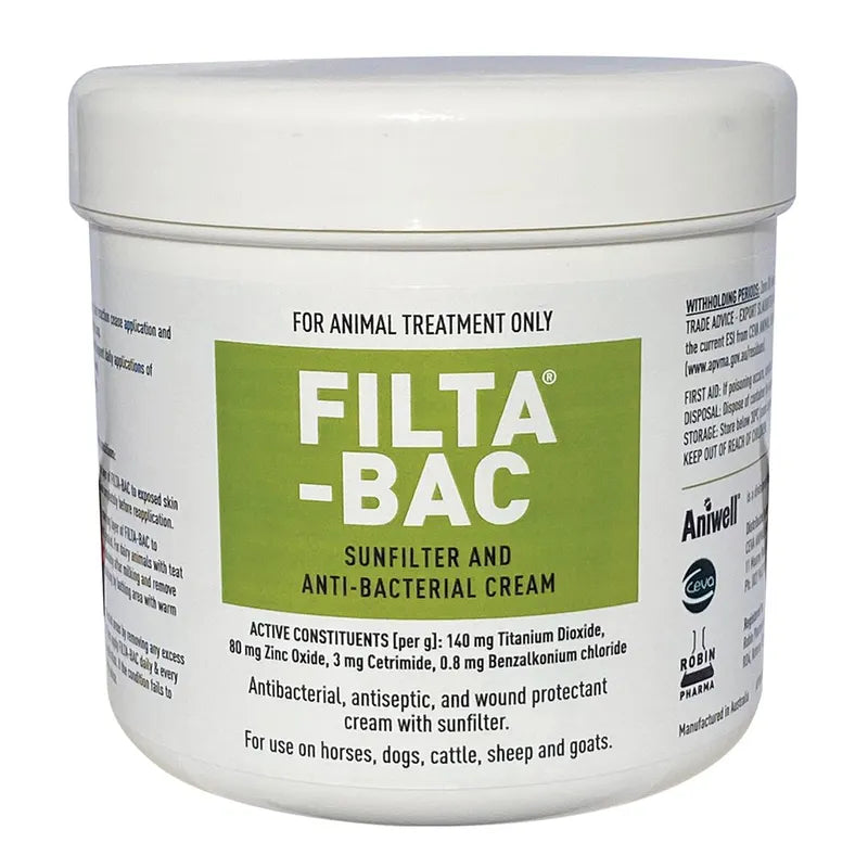 CEVA FILTA BAC (SUNFILTER & ANTI-BACTERIAL CREAM 500G