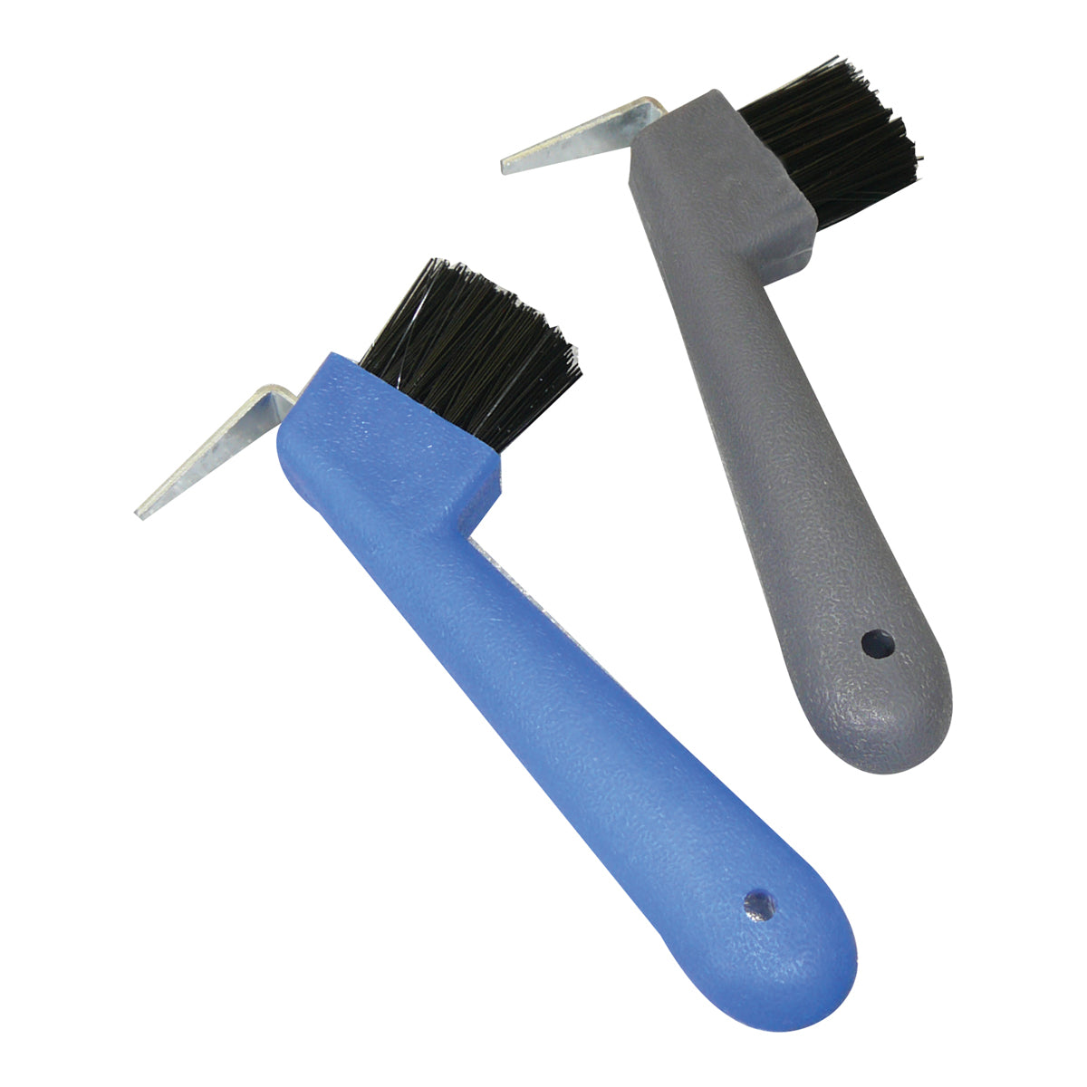 EUREKA β HOOF PICK WITH BRUSH β METAL