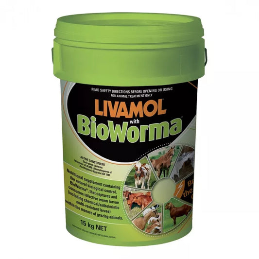 IAH LIVAMOL WITH BIOWORMA 15KG