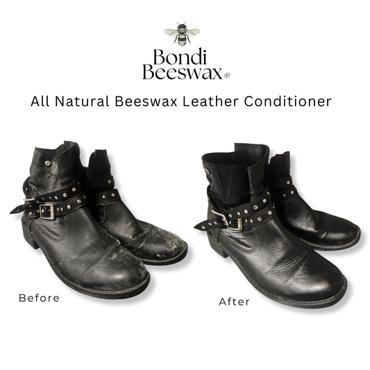 Bondi Beeswax All Natural Beeswax Leather Conditioner 100g