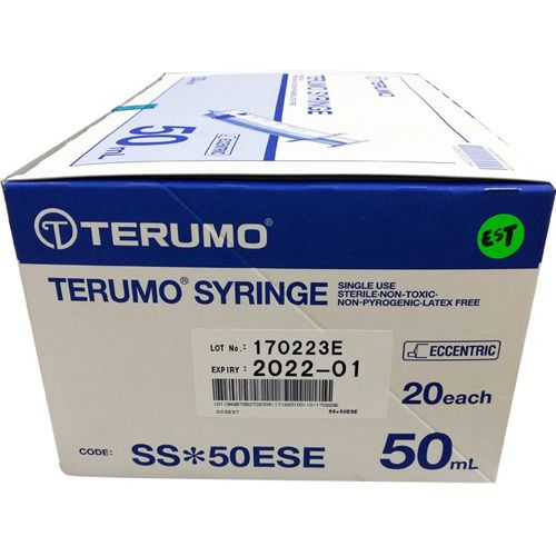 TERUMO SYRINGE 50ML Box/20's
