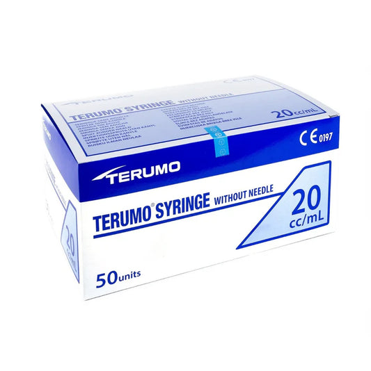 Terumo syringle luer eccentric 20ml box 50