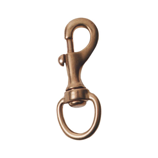 Eureka - Solid Brass Round Eye Snap - 1 1/4"