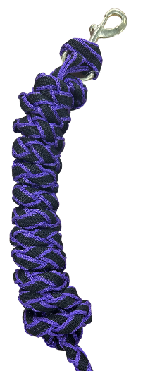 Eureka Hand Plaited Brass Snap Lead Rope