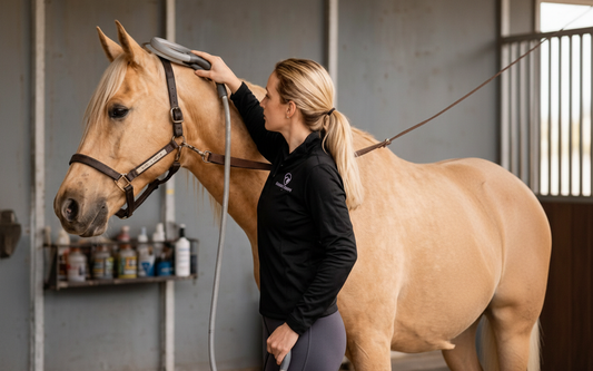 Equine PEMF Therapy Session
