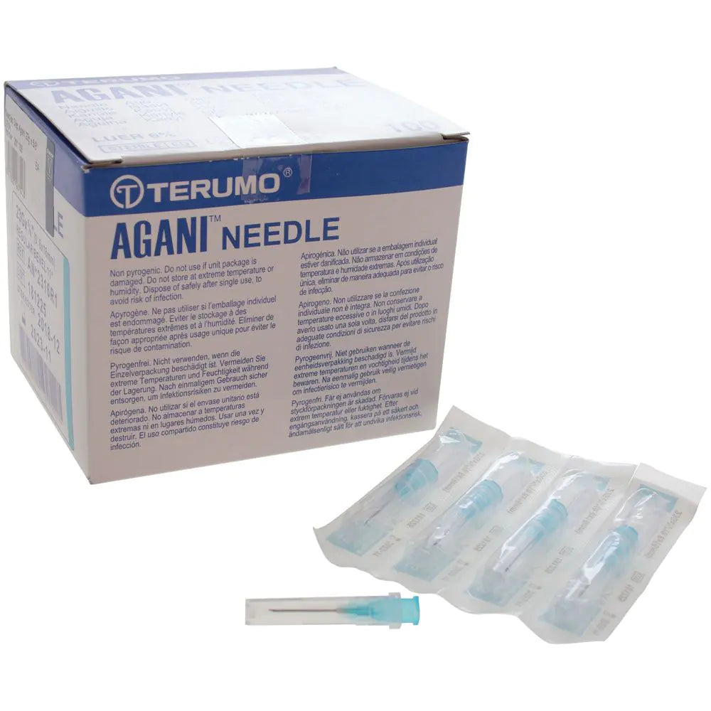 Terumo needle 21GX1" box 100