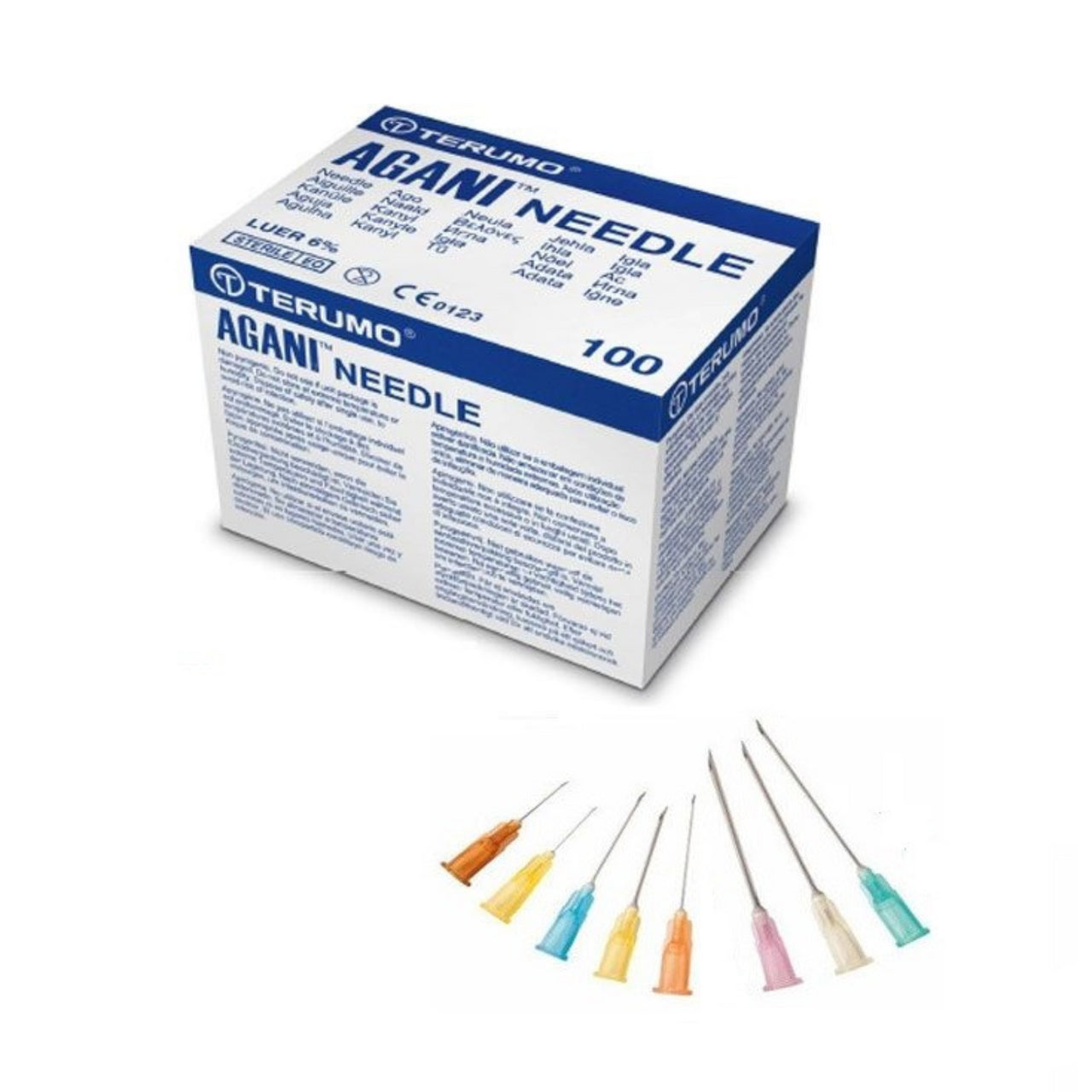 Terumo needle 25GX1" box 100