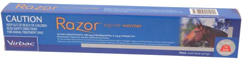 VIRBAC RAZOR EQUINE WORMER 30ML