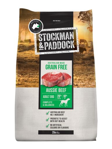 Stockman & Paddock - Grain Free Dry Dog Food (20kg)